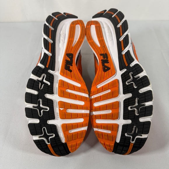Fila, size 12, Orange and Black Men\'s Athletic Running Shoes main image 6